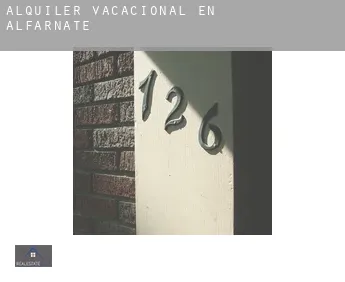 Alquiler vacacional en  Alfarnate