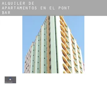 Alquiler de apartamentos en  el Pont de Bar