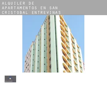 Alquiler de apartamentos en  San Cristóbal de Entreviñas