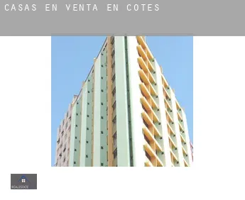 Casas en venta en  Cotes
