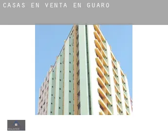 Casas en venta en  Guaro
