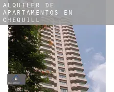 Alquiler de apartamentos en  Chequilla