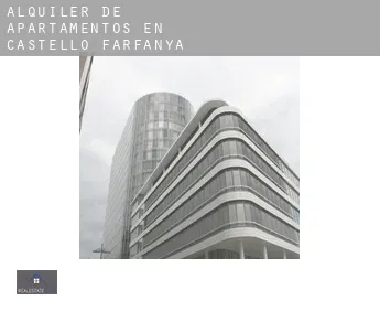 Alquiler de apartamentos en  Castelló de Farfanya