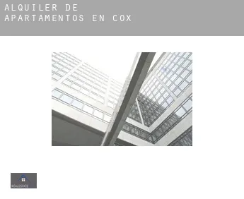 Alquiler de apartamentos en  Cox