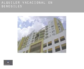Alquiler vacacional en  Benegiles