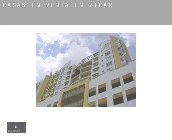 Casas en venta en  Vícar