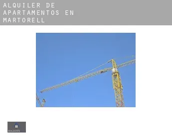 Alquiler de apartamentos en  Martorell