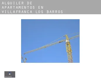 Alquiler de apartamentos en  Villafranca de los Barros