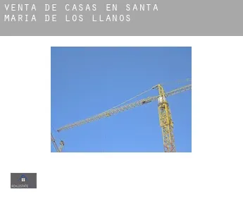 Venta de casas en  Santa María de los Llanos