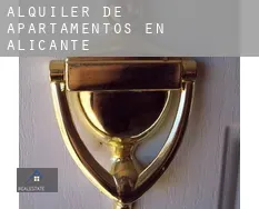 Alquiler de apartamentos en Alicante