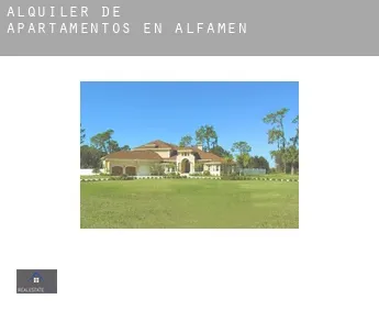 Alquiler de apartamentos en  Alfamén