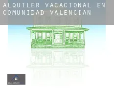 Alquiler vacacional en  Comunidad Valenciana