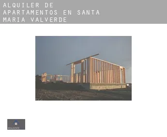 Alquiler de apartamentos en  Santa María de Valverde