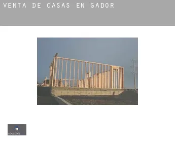 Venta de casas en  Gádor