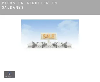 Pisos en alquiler en  Galdames