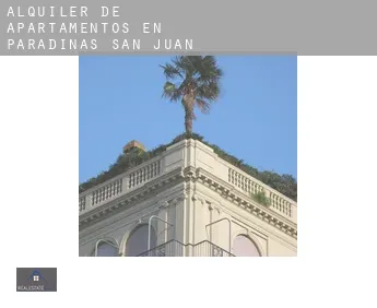 Alquiler de apartamentos en  Paradinas de San Juan