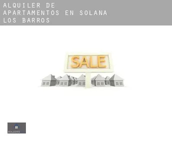 Alquiler de apartamentos en  Solana de los Barros