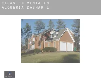 Casas en venta en  Alqueria d'Asnar (l')