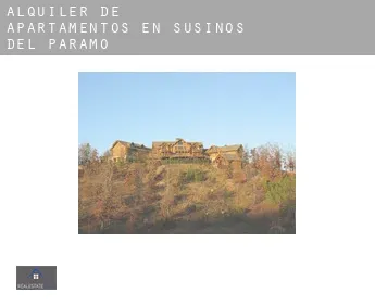 Alquiler de apartamentos en  Susinos del Páramo