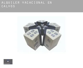 Alquiler vacacional en  Calvos