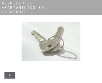 Alquiler de apartamentos en  Capafonts