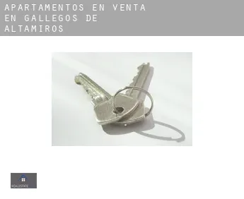 Apartamentos en venta en  Gallegos de Altamiros