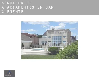 Alquiler de apartamentos en  San Clemente