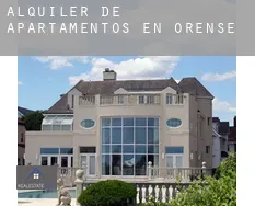 Alquiler de apartamentos en  Orense