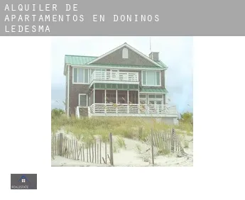 Alquiler de apartamentos en  Doñinos de Ledesma