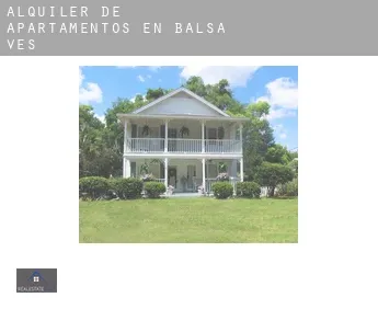 Alquiler de apartamentos en  Balsa de Ves