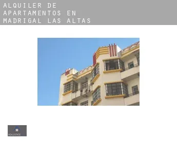 Alquiler de apartamentos en Madrigal de las Altas Torres