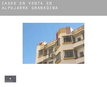 Casas en venta en  Alpujarra Granadina