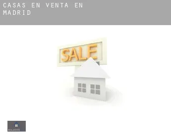 Casas en venta en  Madrid