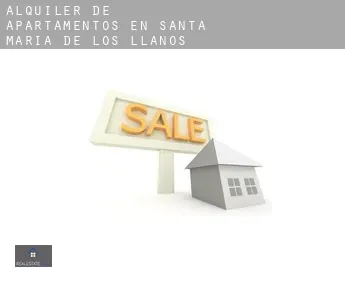 Alquiler de apartamentos en  Santa María de los Llanos