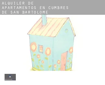 Alquiler de apartamentos en  Cumbres de San Bartolomé