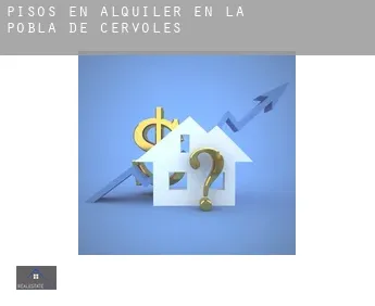 Pisos en alquiler en  la Pobla de Cérvoles
