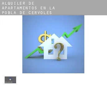 Alquiler de apartamentos en  la Pobla de Cérvoles