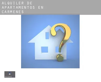 Alquiler de apartamentos en  Cármenes