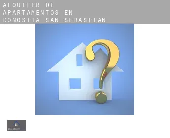 Alquiler de apartamentos en  Donostia / San Sebastián