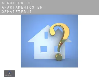 Alquiler de apartamentos en  Ormaiztegi