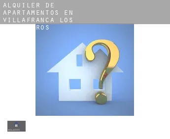 Alquiler de apartamentos en  Villafranca de los Caballeros