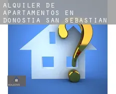 Alquiler de apartamentos en  Donostia / San Sebastián