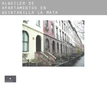 Alquiler de apartamentos en  Quintanilla de la Mata
