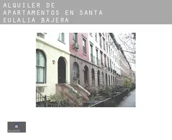 Alquiler de apartamentos en  Santa Eulalia Bajera