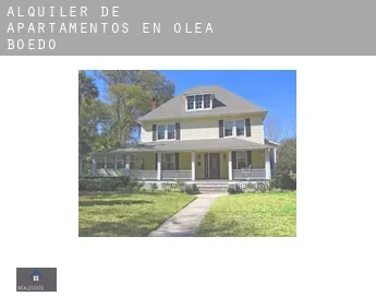 Alquiler de apartamentos en  Olea de Boedo