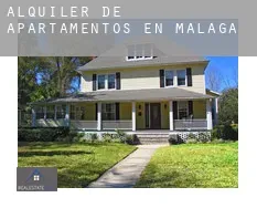 Alquiler de apartamentos en  Málaga