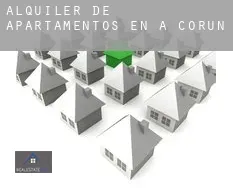 Alquiler de apartamentos en  A Coruña
