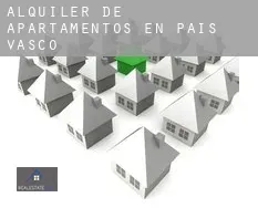 Alquiler de apartamentos en  País Vasco