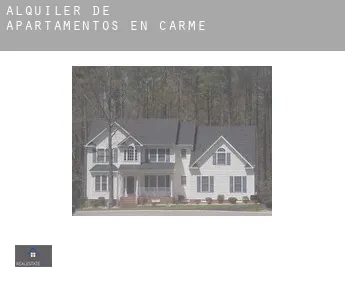 Alquiler de apartamentos en  Carme