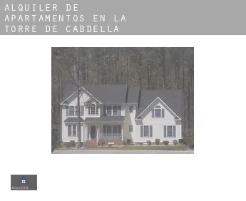 Alquiler de apartamentos en  la Torre de Cabdella
